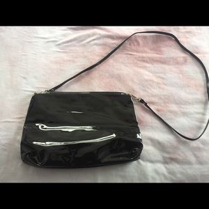 Faux Patent Leather Bag